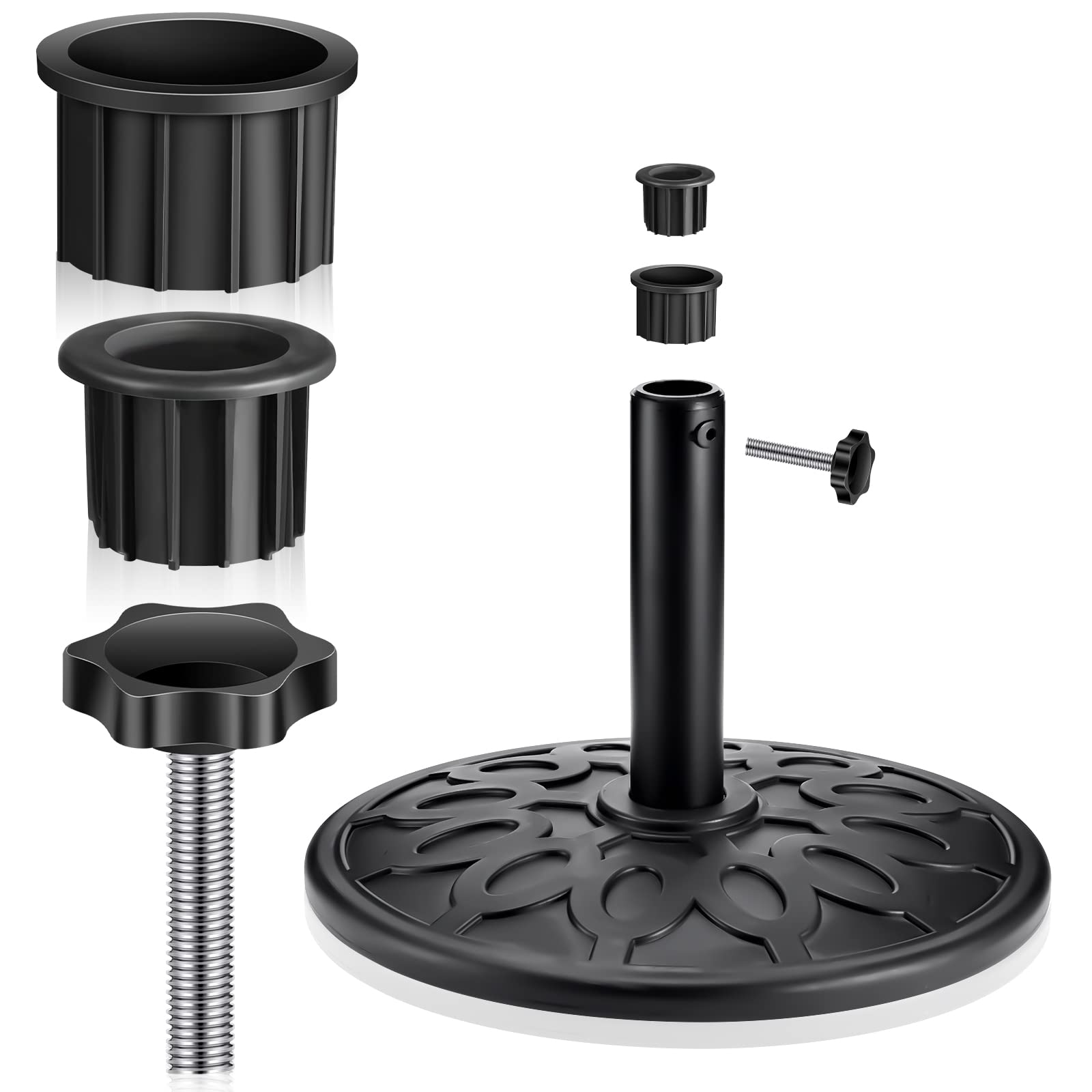 DO NOT DO 100coin hole ring【B】 Amazon.com: Zhengmy 3 Pcs Patio Umbrella Base Hole Ring Cover and